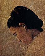 Georges Seurat Head Portrait of the Girl Spain oil painting artist